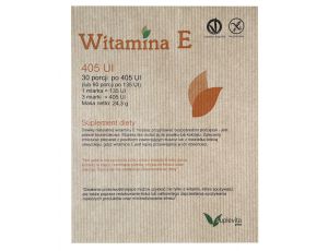 Naturalna witamina E w proszku 24,3 g, 30 porcji witamina młodości i płodności